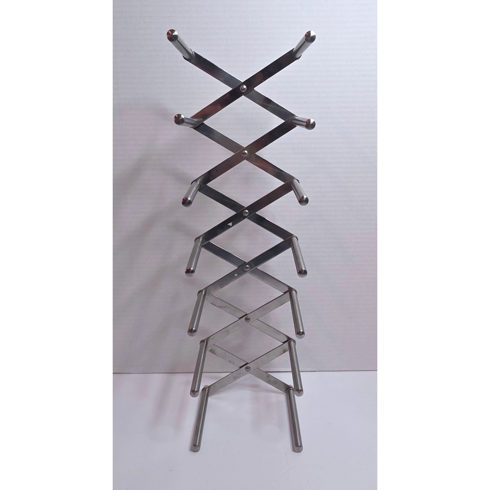 IKEA Rationell Variera Pot Lid Organizer‎ Stainless Steel Expandable Rack 20325